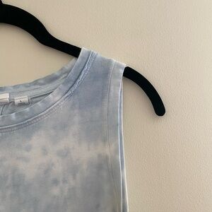 GAP Light Blue Tie-Dye Dress